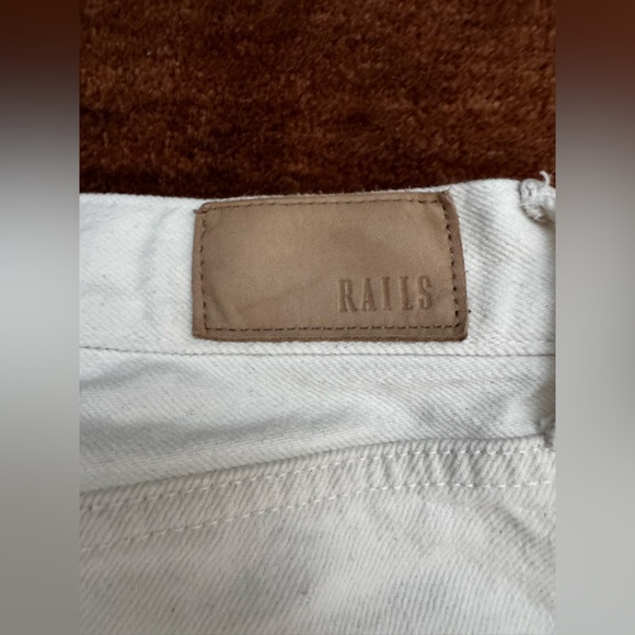 Rails Vintage Inspired Women's Topenga Ecru Straight Leg Jeans, 27 - Picture 4 of 12